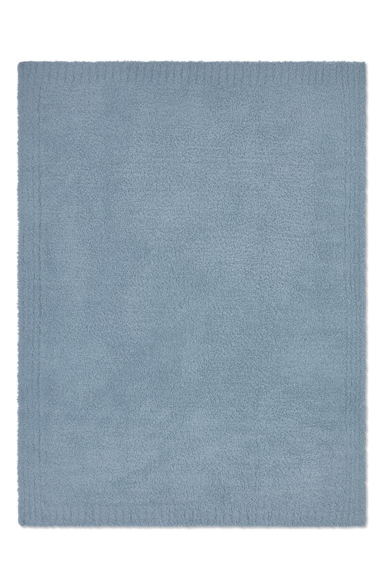 Barefoot Dreams<sup>®</sup> CozyChic<sup>®</sup> Stroller Blanket, Alternate, color, Azure