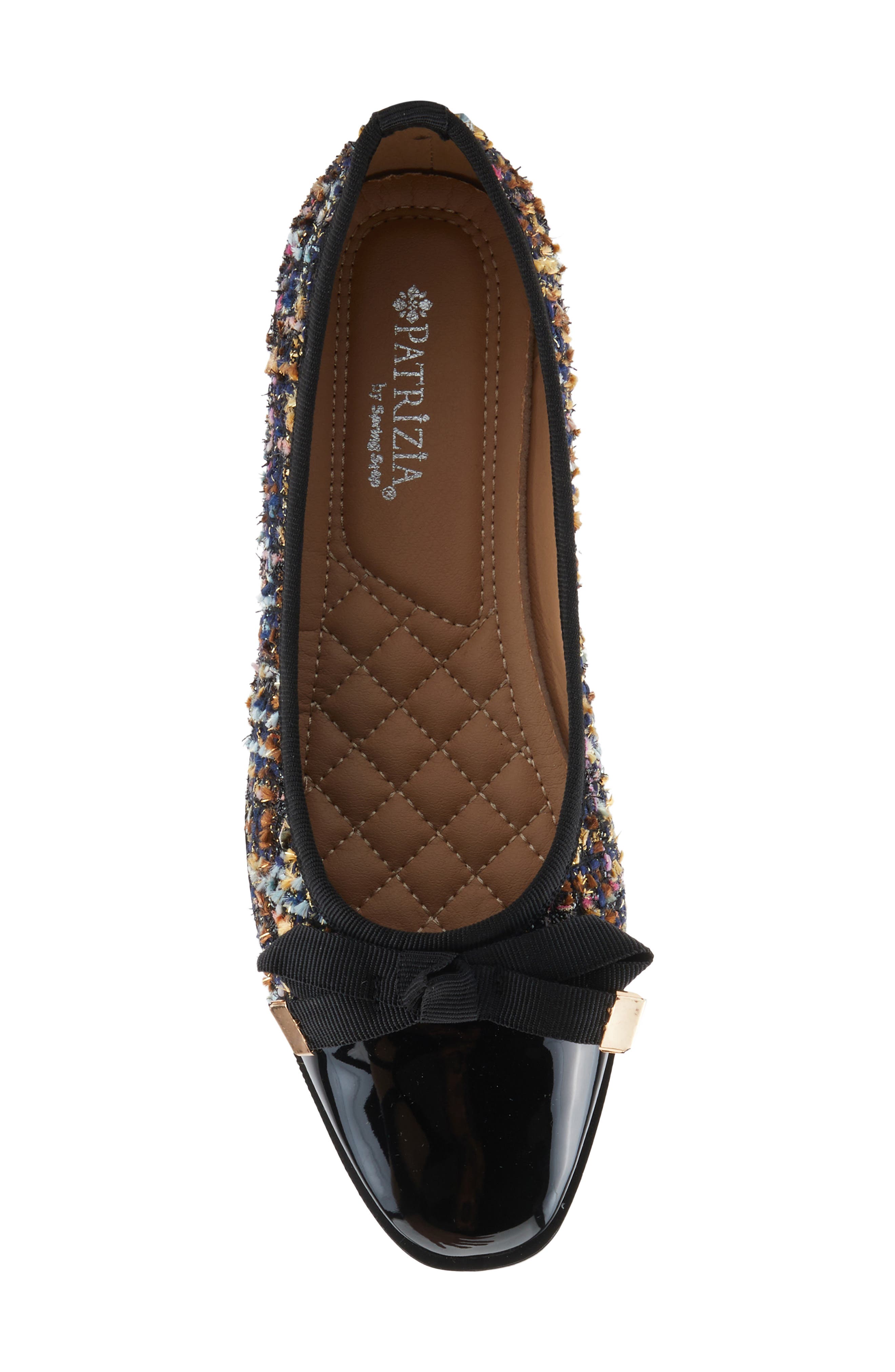 Ainosa Bow Flat, Alternate, color, BLACK MULTI