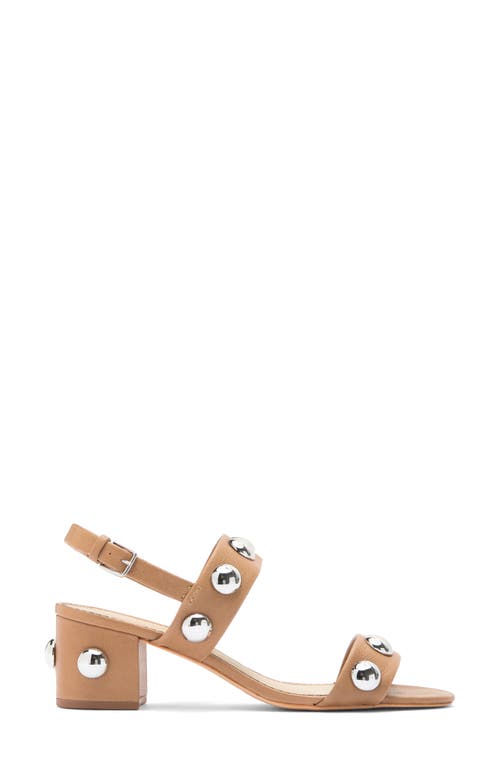 Cinq À Sept Gemma Stud Slingback Sandal In Brown Sugar