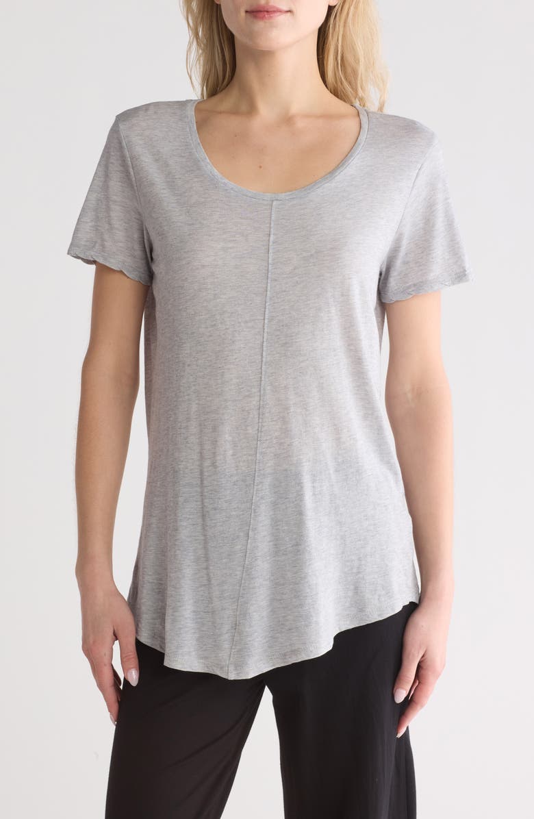 AG The Jade Cotton & Cashmere Tee, Main, color, 