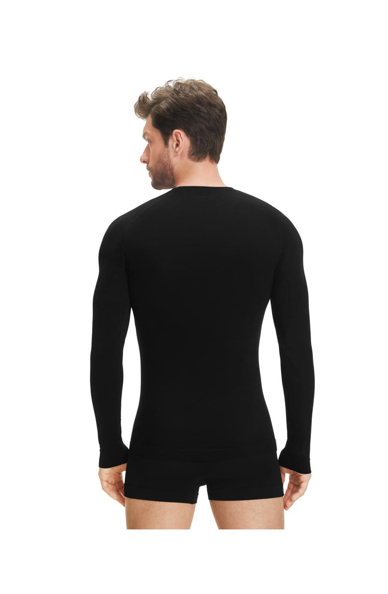 Falke Wool Tech Light Base Layer Top, Alternate, color, Black