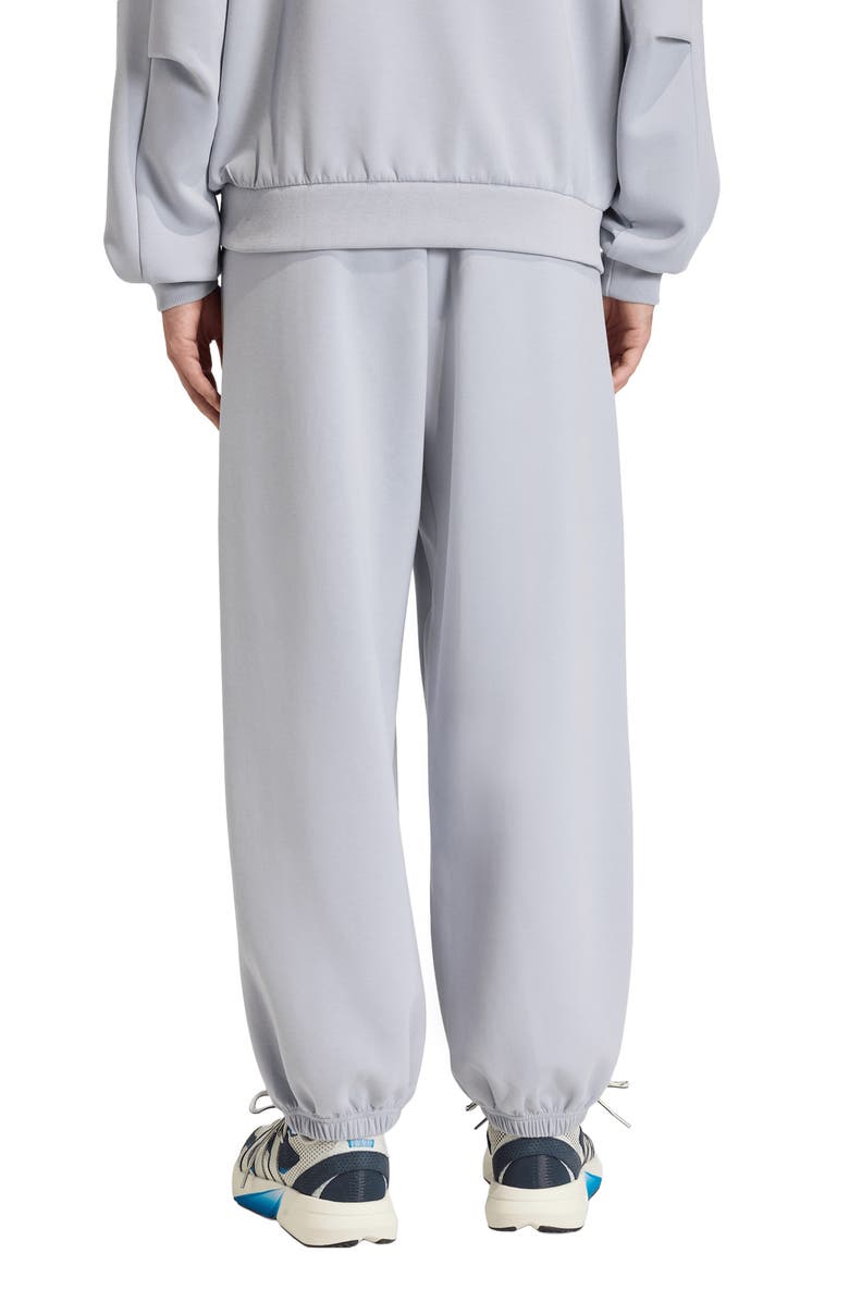 adidas Soft Lux Sweatpants, Alternate, color, Halo Silver