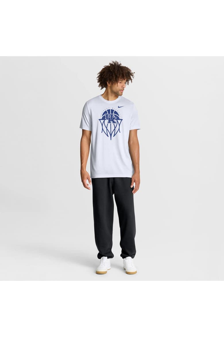 Men's Nike White Kentucky Wildcats Basketball Icon Legend Dri-FIT T-Shirt, Alternate, color, White