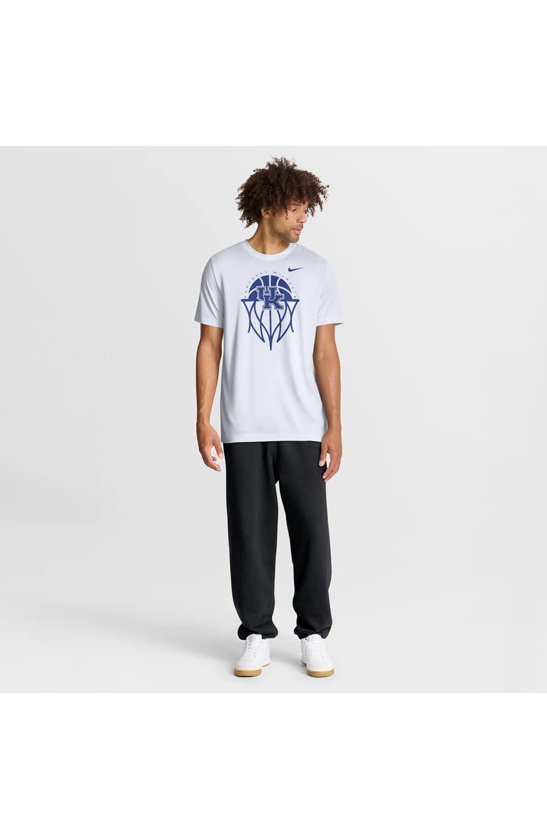Nike Men's Nike White Kentucky Wildcats Basketball Icon Legend Dri-FIT T-Shirt, Alternate, color, White