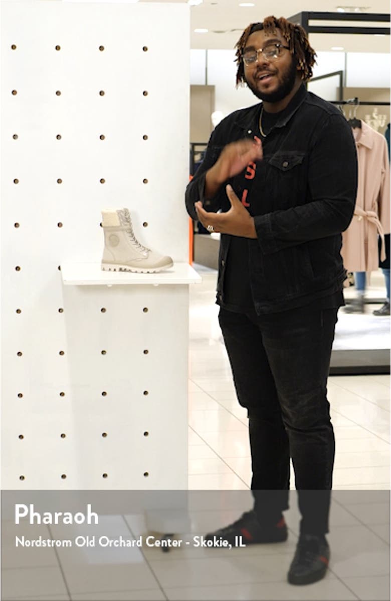 Baggy Pilot Faux Shearling Lined Boot, sales video thumbnail