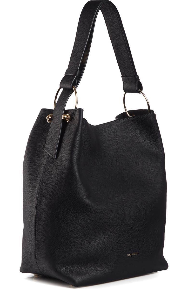 Strathberry Medium Lana Leather Bucket Bag, Alternate, color,