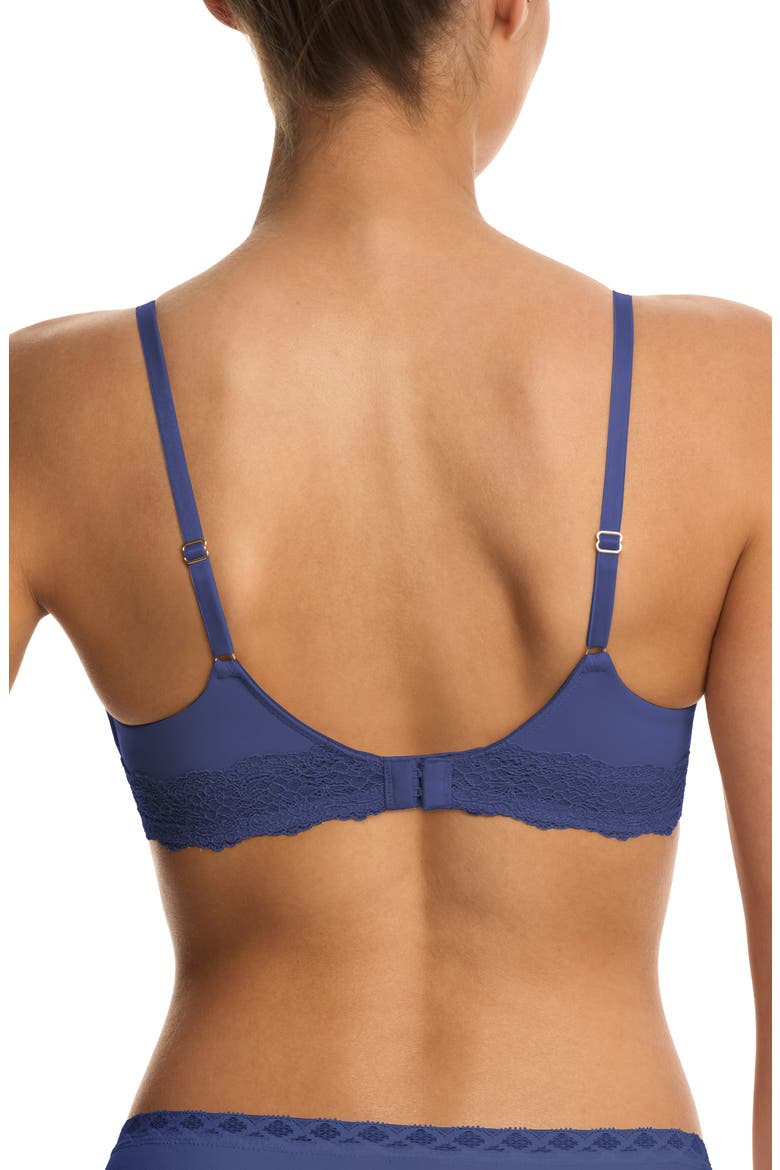 Beyond Perfect Lace Underwire T-Shirt Bra, Alternate, color, INK