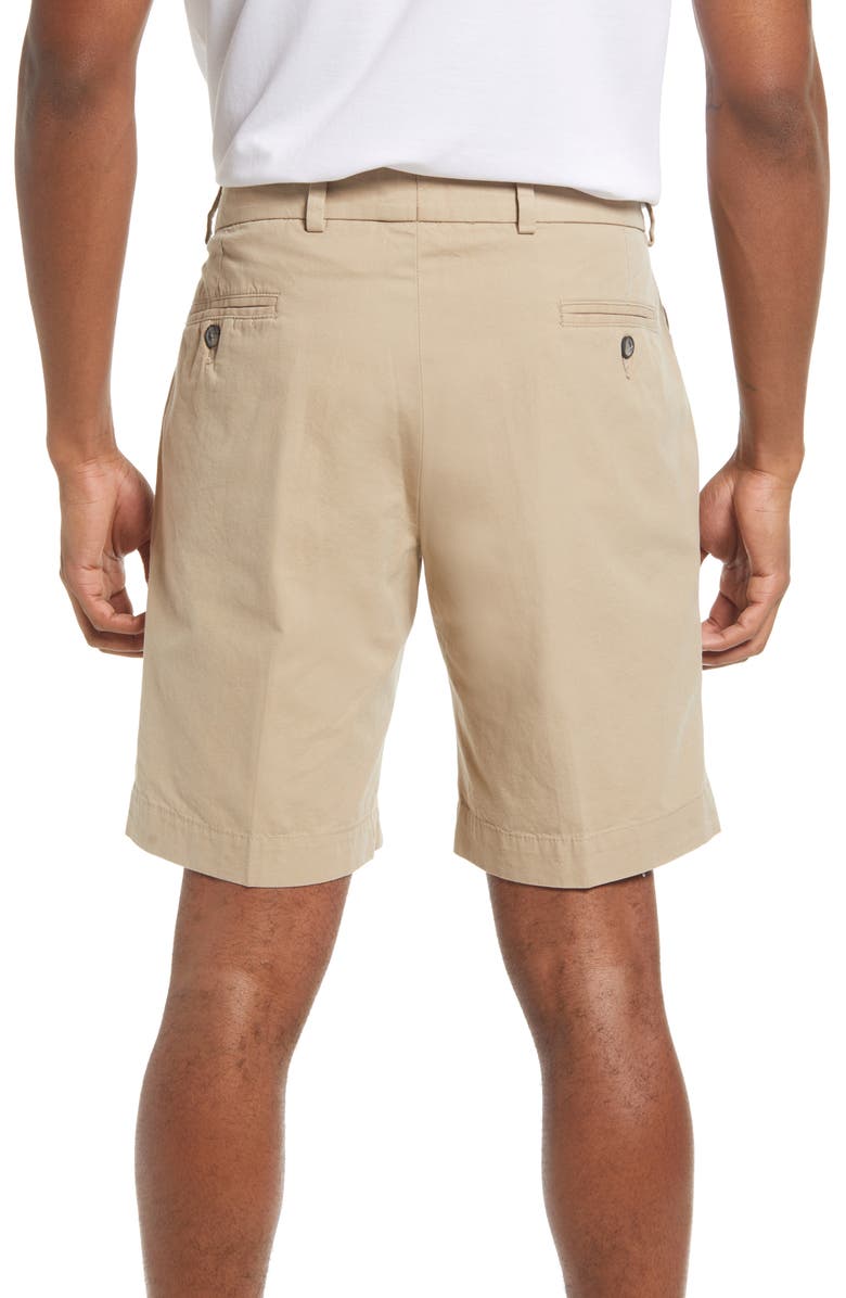 Berle Men's Charleston Flat Front Khaki Shorts, Alternate, color, Khaki