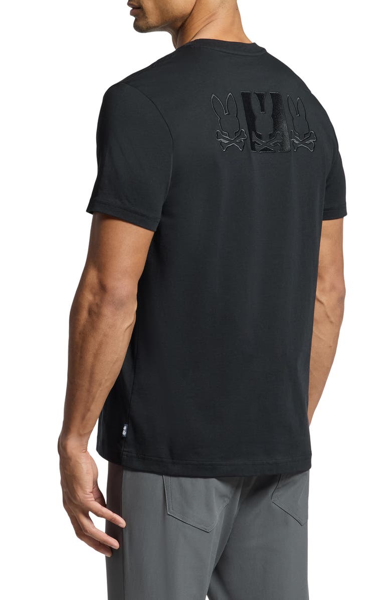 Psycho Bunny Genoa Embroidered T-Shirt, Alternate, color, 