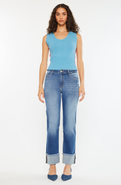 KanCan Quin Essentials High Rise Straight Jeans
