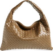 Bottega Veneta Small Hop Intrecciato Leather Hobo Bag