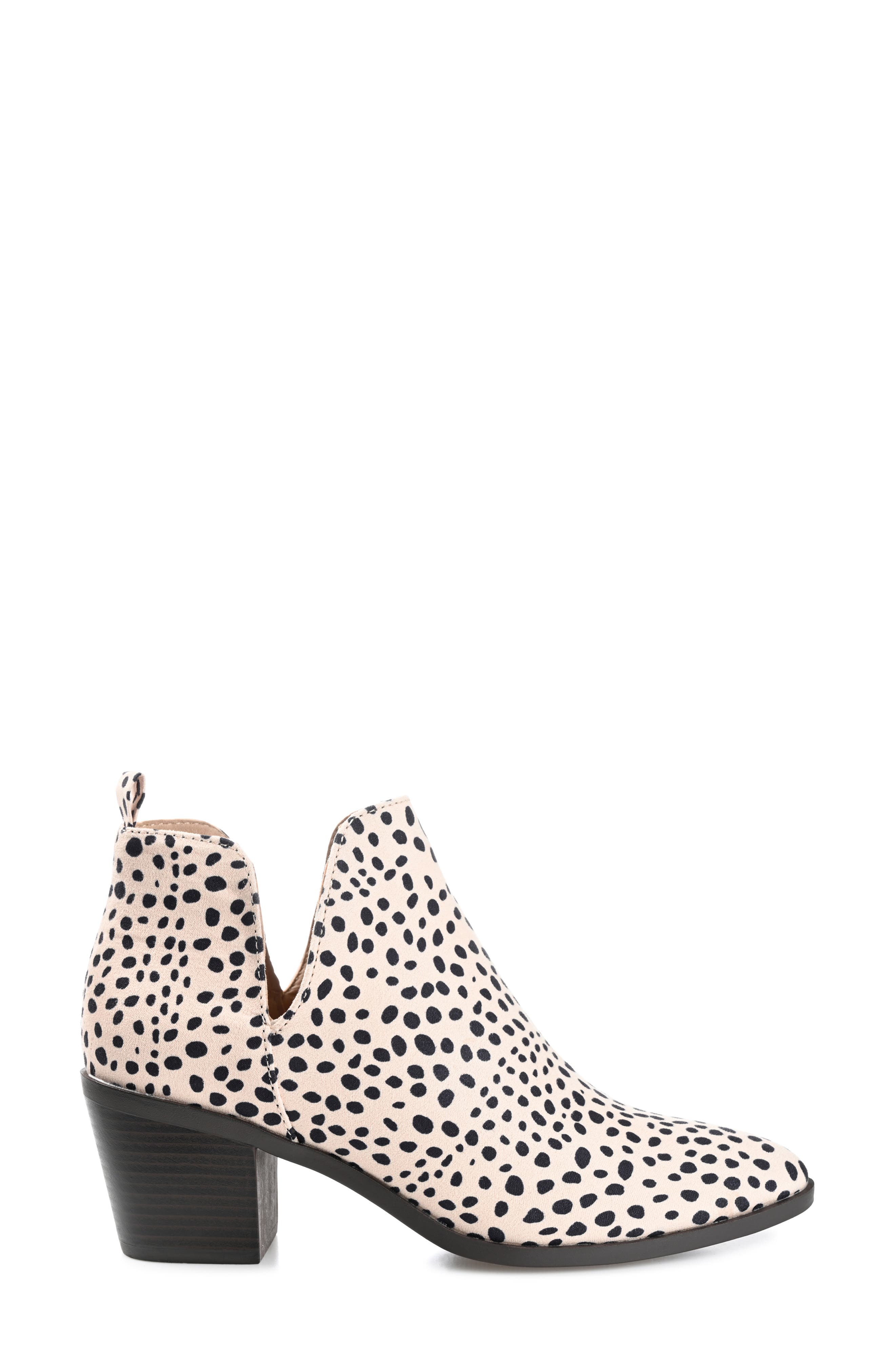 JOURNEE Lola Patterned Ankle Bootie, Alternate, color, ANIMAL