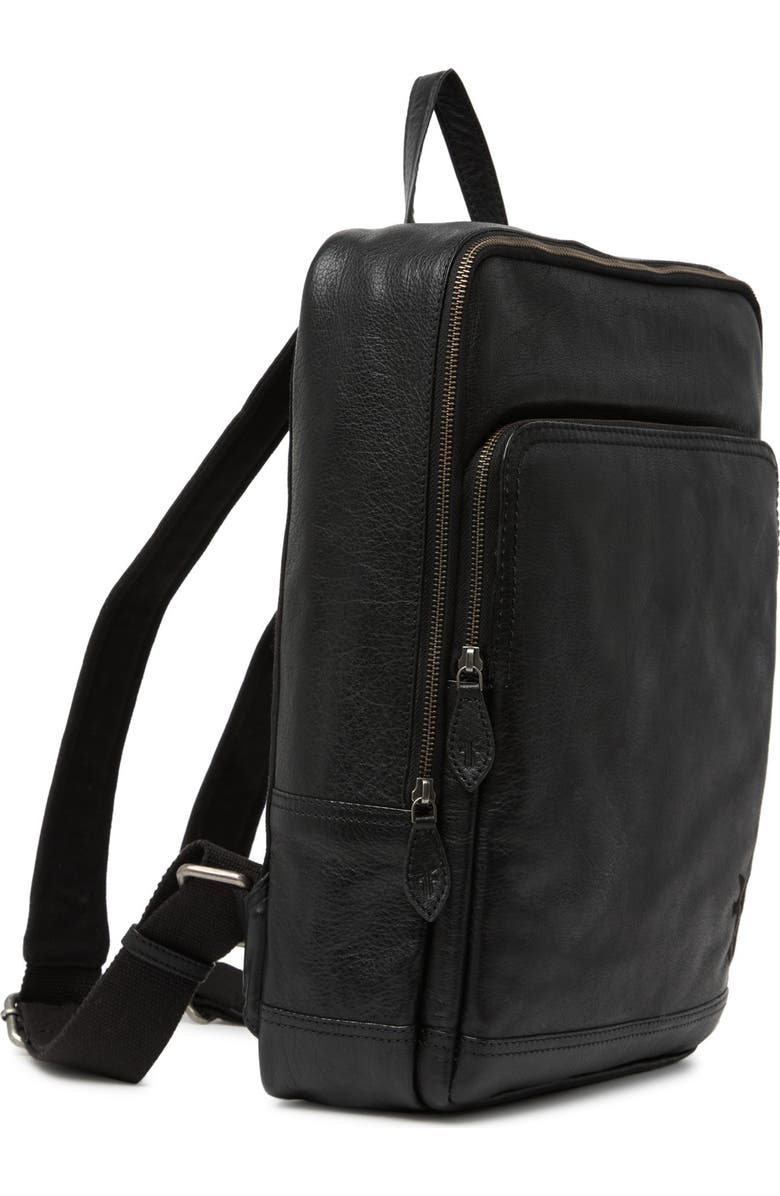Frye Leather Backpack, Alternate, color,