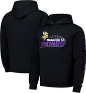 STARTER Men's Starter Black Minnesota Vikings Vintage Pullover Hoodie