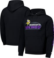 STARTER Men's Starter Black Minnesota Vikings Vintage Pullover Hoodie