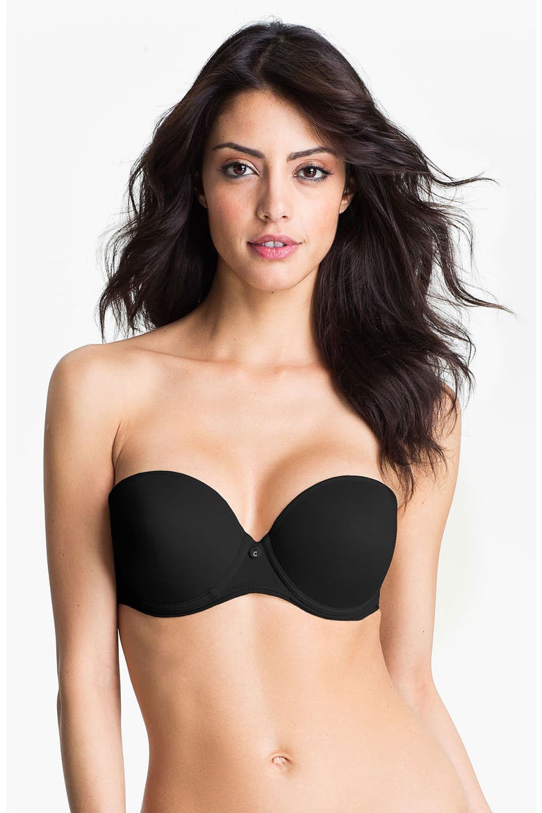 Chantelle Intimates 'Sensua' Convertible Strapless Bra, Main, color, BLACK