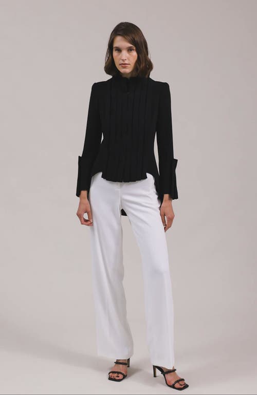 Anne Fontaine Secret Jacket In Black