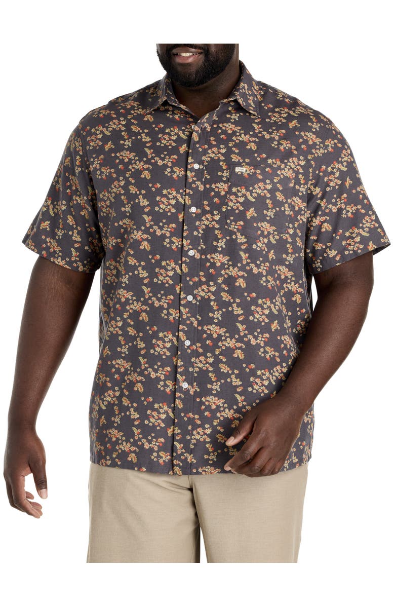 O'Neill Big & Tall Eco Standard Floral Sport Shirt, Main, color, 