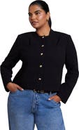 ELOQUII Patch Pocket Tailored Jacket