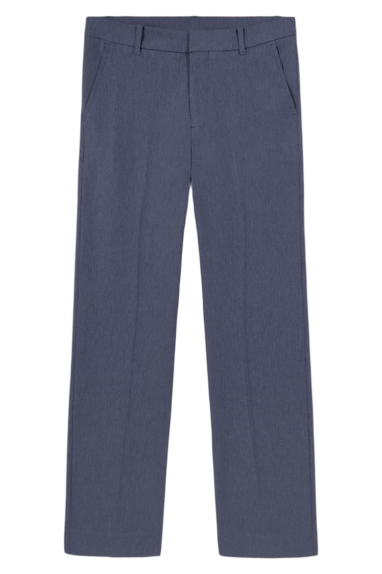 Kids' TH Flex Stretch Heather Performance Dress Pants, Main, color, 403 DK BLUE HTR