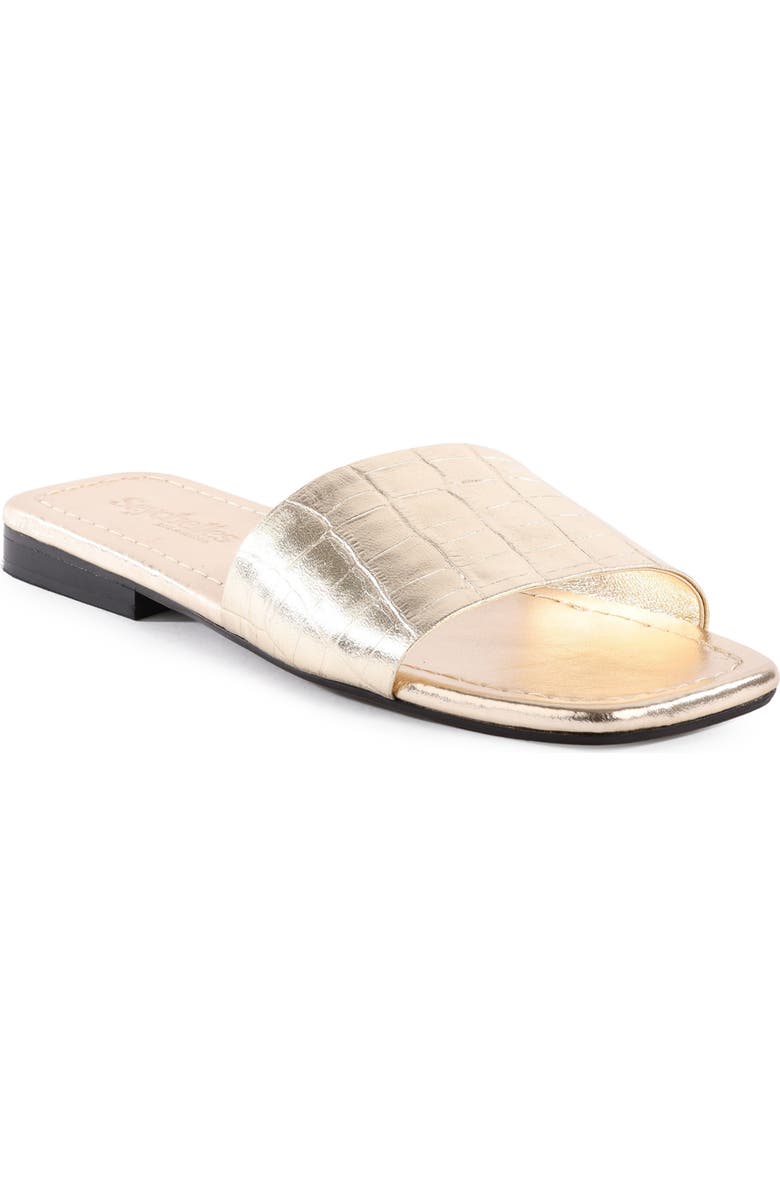 Seychelles Paris Slide Sandal, Main, color, Gold