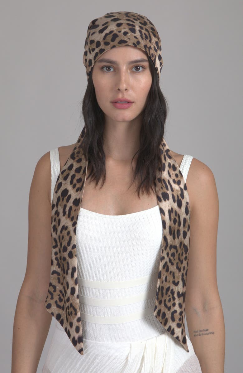 Eugenia Kim Gigi Satin Head Wrap, Alternate, color,