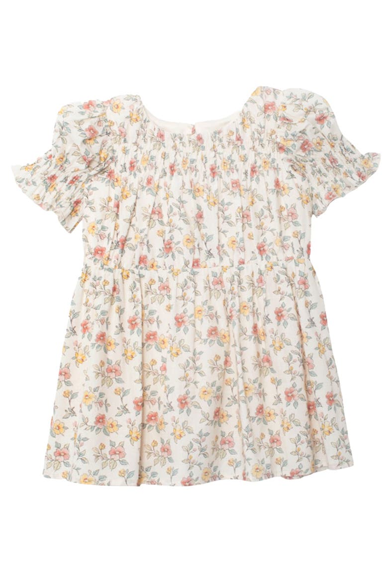 Audrey Flutter Sleeve Dress, Main, color, Ivory