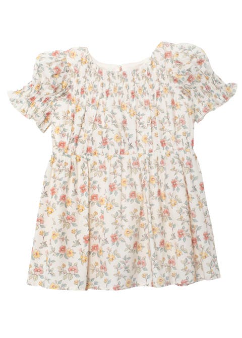 Audrey Flutter Sleeve Dress (Toddler, Little Kid & Big Kid)