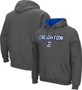 COLOSSEUM Men's Colosseum Charcoal Creighton Bluejays Arch and Logo Pullover Hoodie