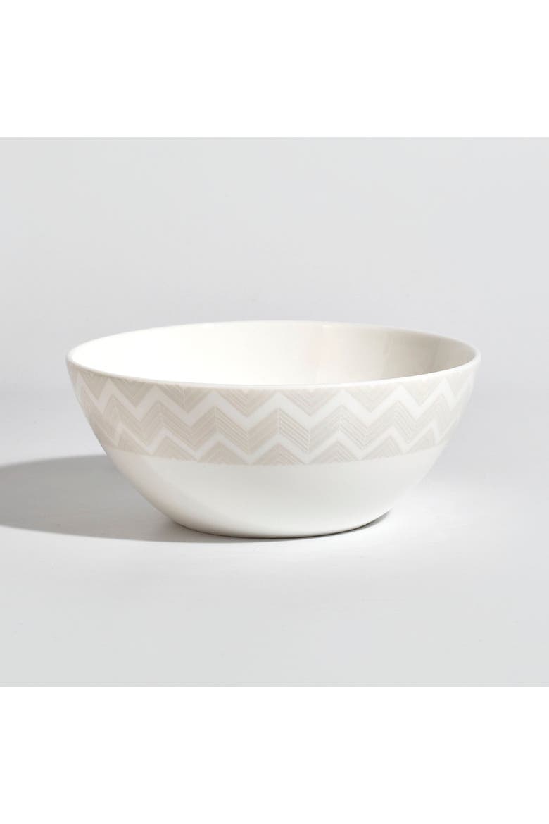 Soup Bowl 2 Pcs. Set, Alternate, color, White
