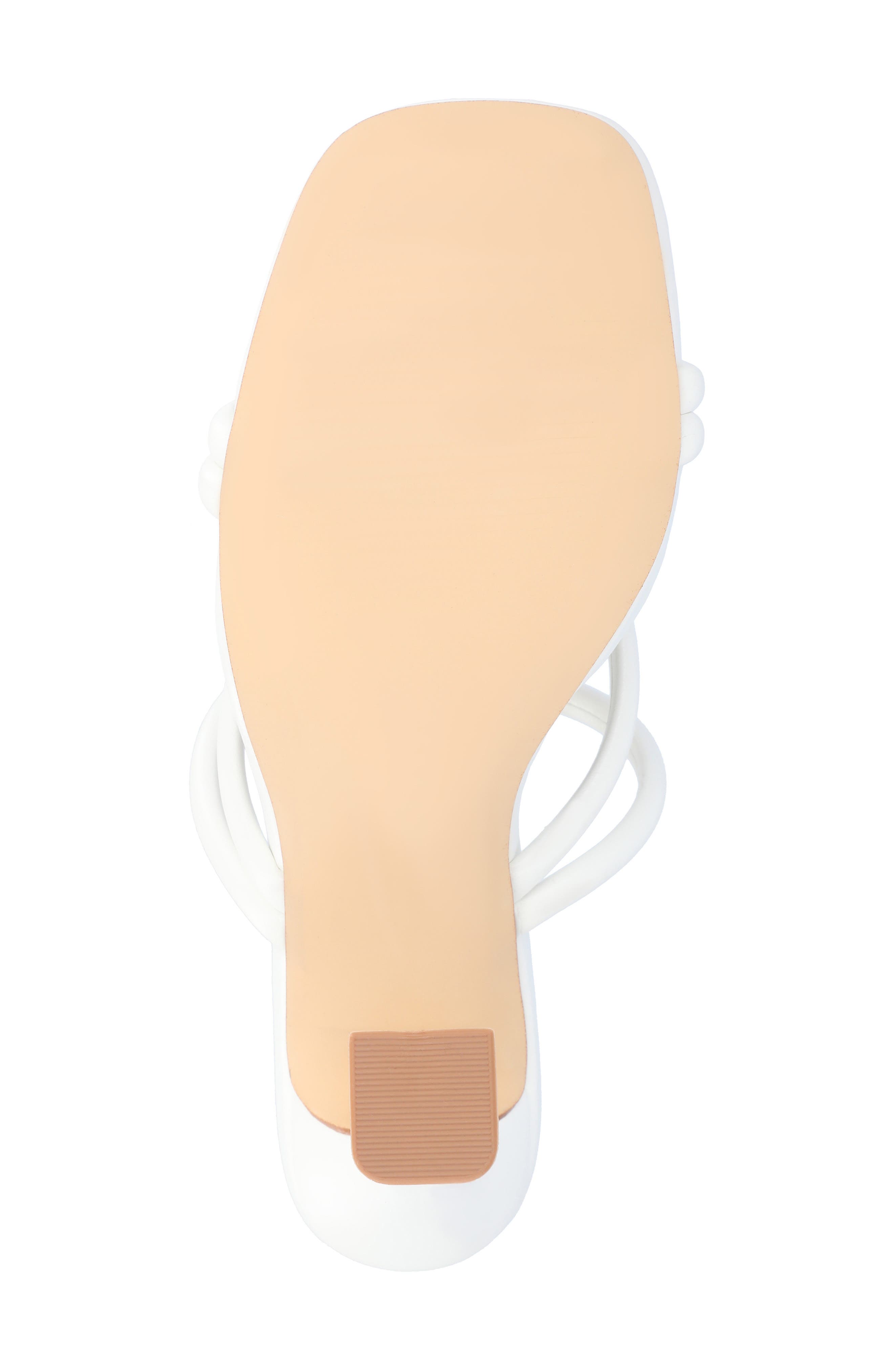 Journee Collection Louisse Sandal, Alternate, color, White