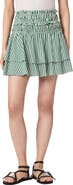 AllSaints Kali Stripe Miniskirt