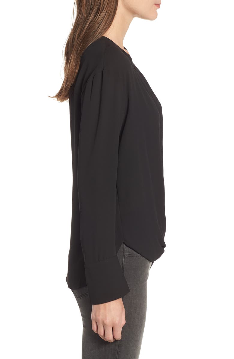 Chelsea28 Drape Front Top, Alternate, color,