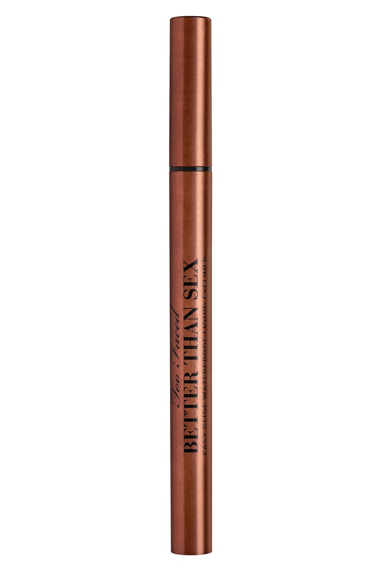 Better Than Sex Waterproof Liquid Eyeliner, Alternate, color, CHOCOLATE BROWN
