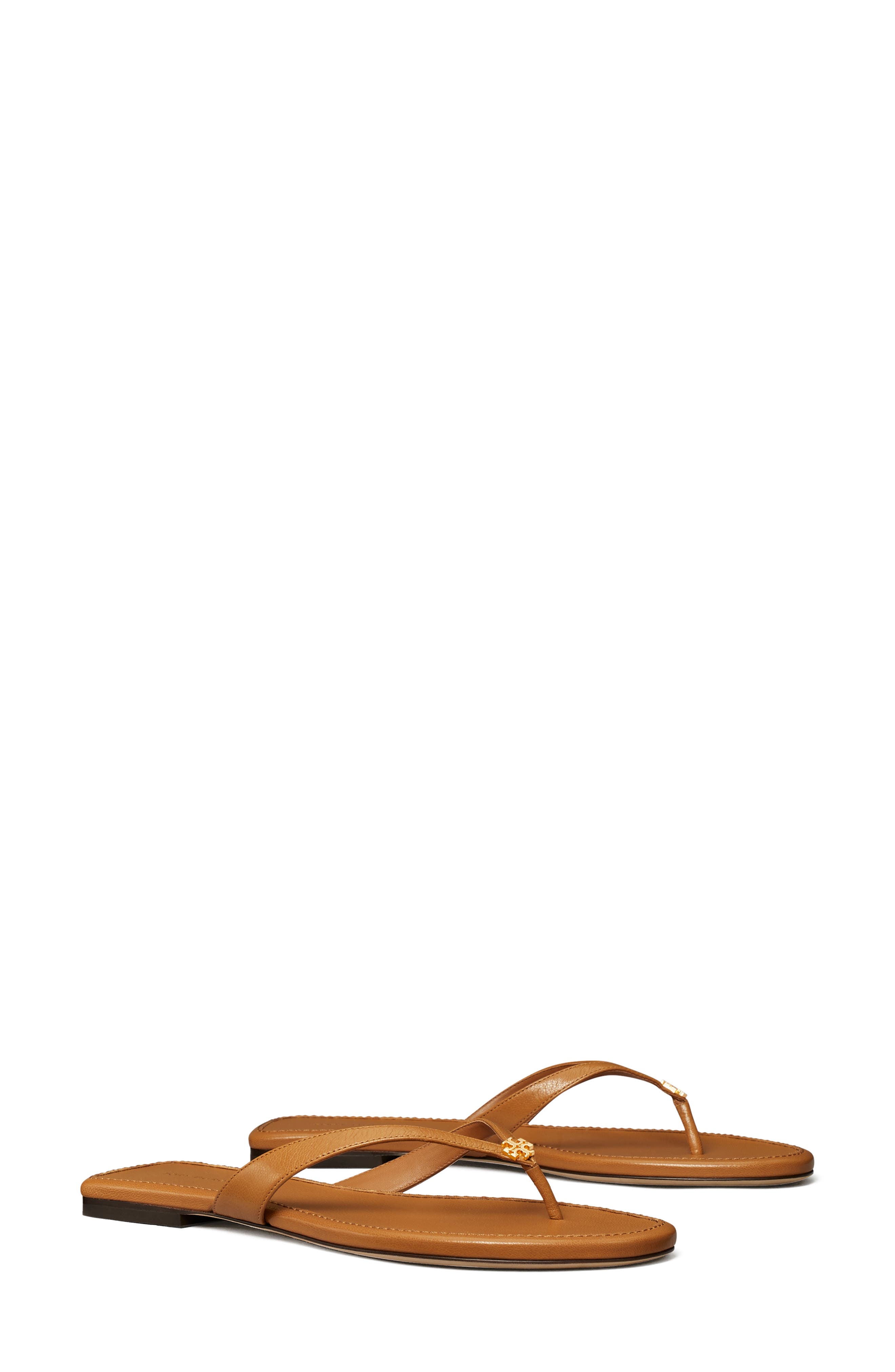 Tory Burch Classic Flip Flop, Alternate, color, Caramel Corn