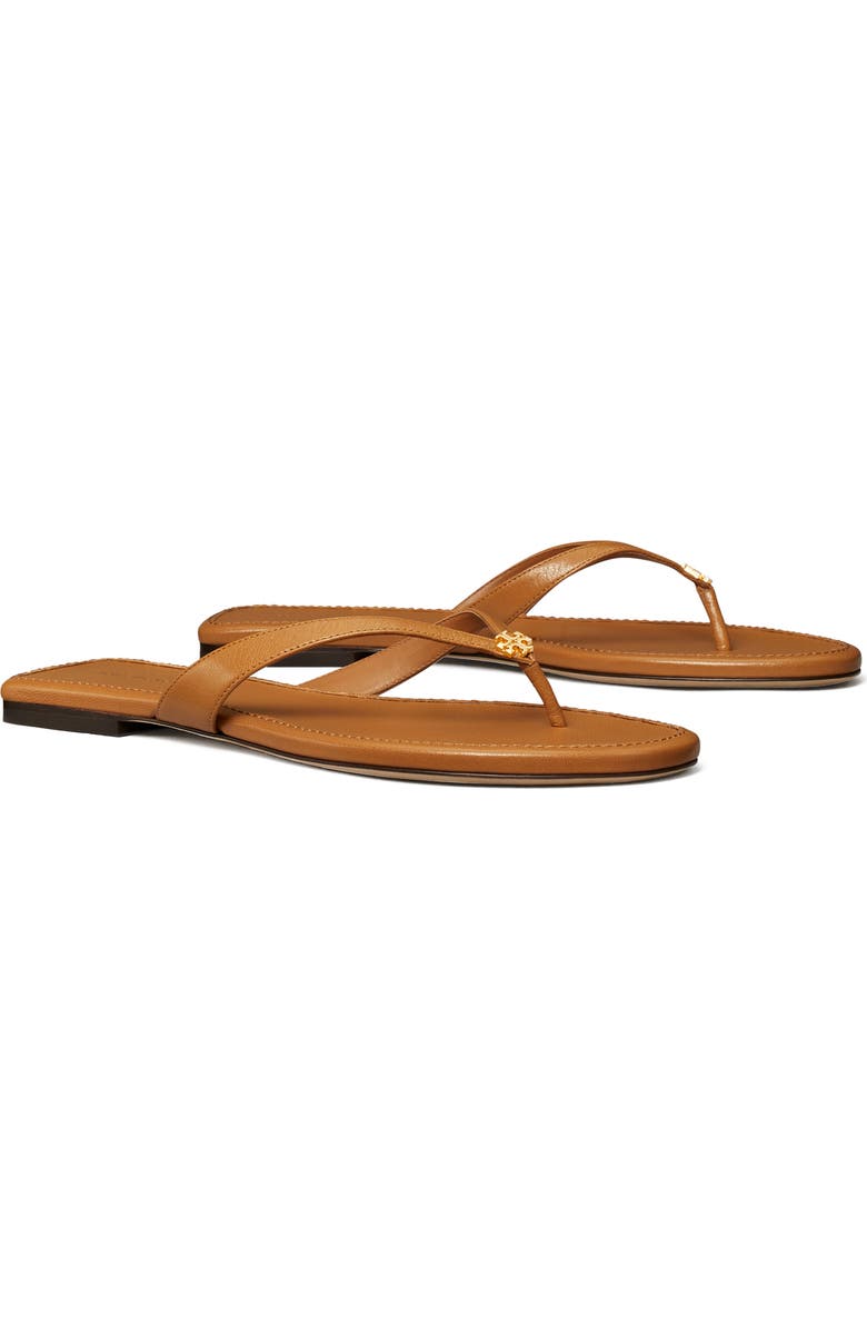Tory Burch Classic Flip Flop, Alternate, color, Caramel Corn