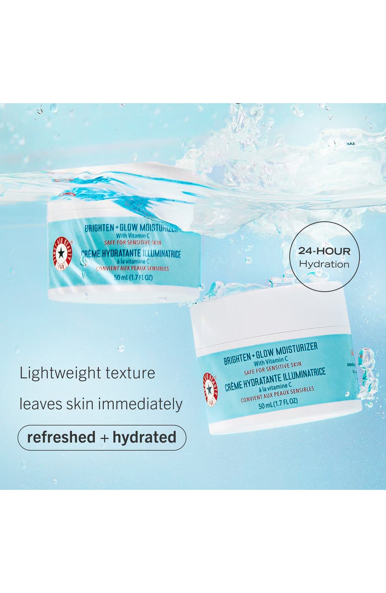 First Aid Beauty Brighten + Glow Moisturizer with Vitamin C, Alternate, color,