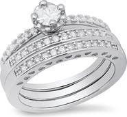 HMY JEWELRY Simulated Diamond Ring
