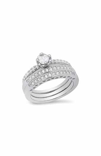 HMY JEWELRY Simulated Diamond Ring