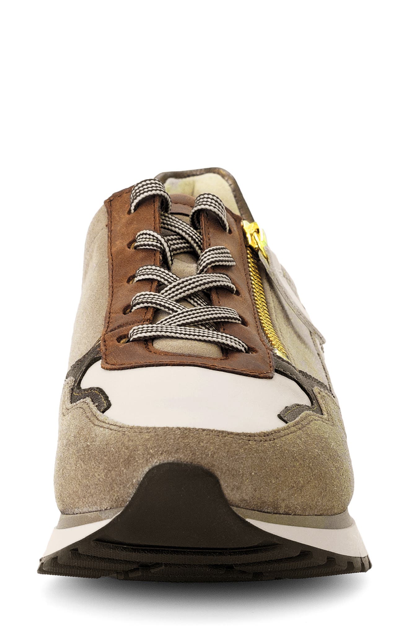Gabor 56.378 Zip Sneaker, Alternate, color, Farro