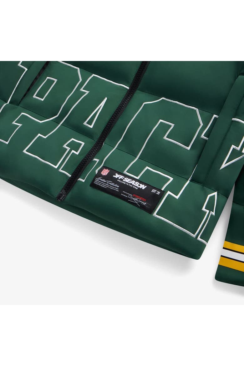Unisex  Green Green Bay Packers Team Puffer Jacket, Alternate, color, Green