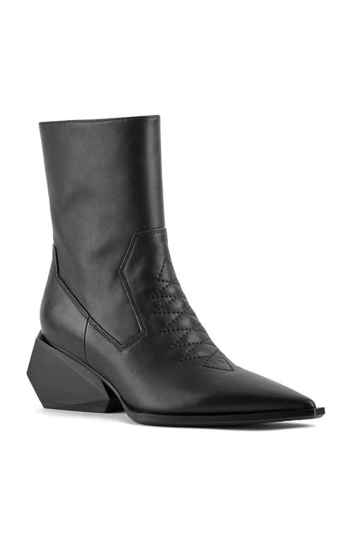 United Nude Ricky West Mid Boot In Black