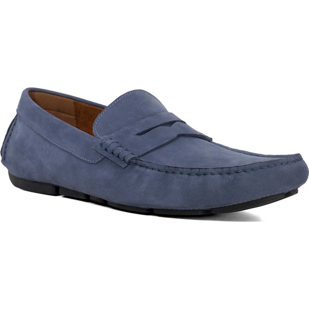 Dune London Bradlay Driving Loafer In Blue