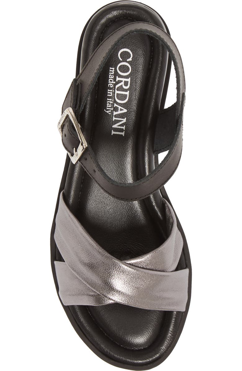 Cordani Alma Platform Wedge Sandal, Alternate, color,