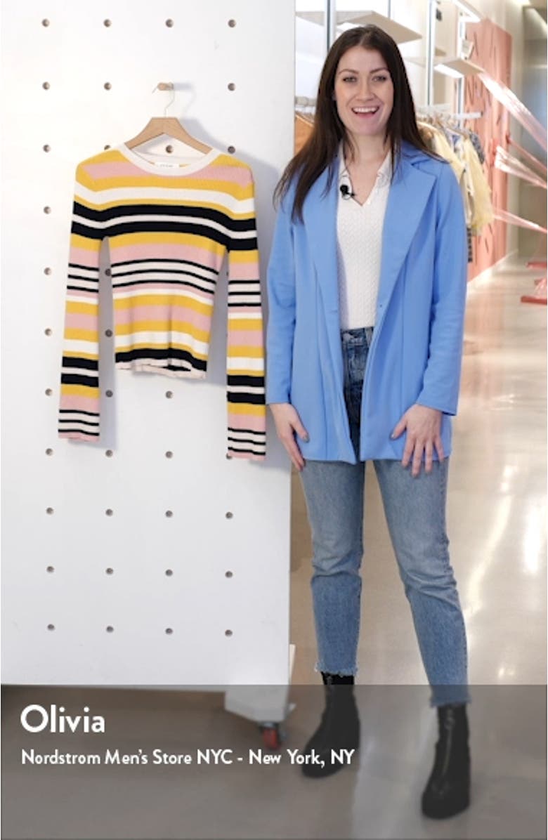 Baja Stripe Cotton & Cashmere Sweater, sales video thumbnail