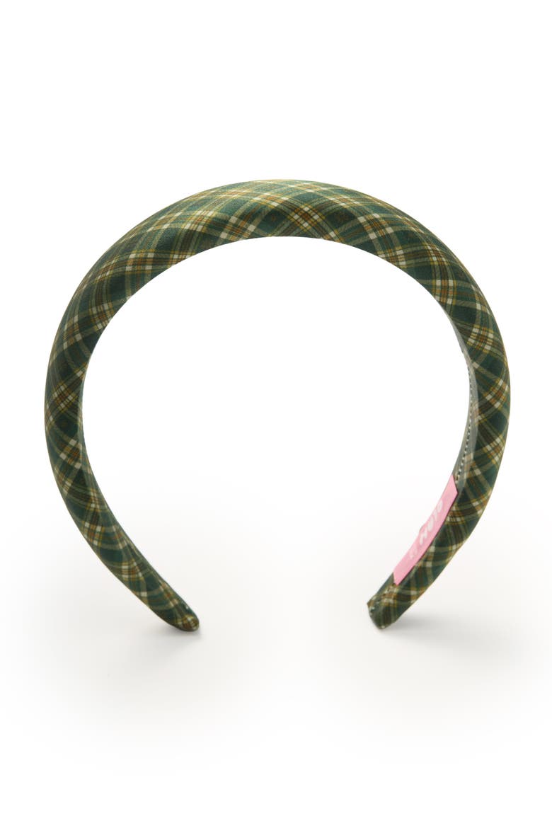 Grevelyn Silk Headband, Alternate, color, Green