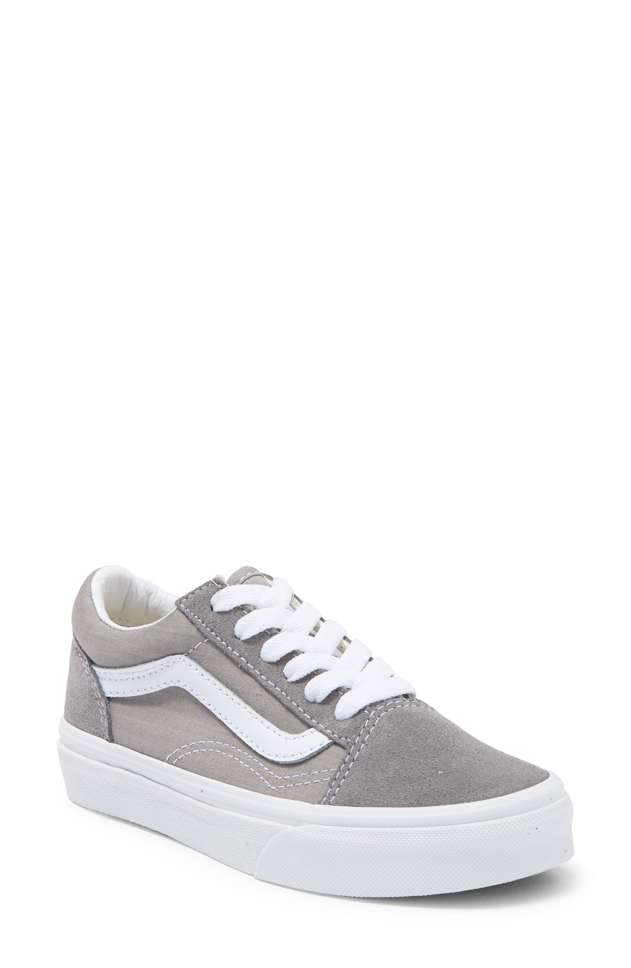 Kids' Old Skool Sneaker, Main, color, SUEDE GREY CHAMBRAY