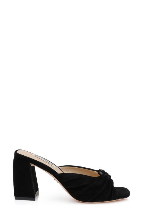 Badgley Mischka Collection Vayla Slide Sandal In Black