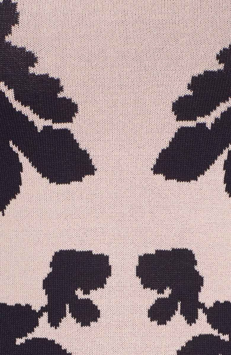 Eliza J Fit & Flare Sweater Dress, Alternate, color, 