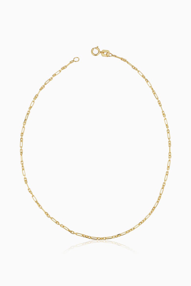 14K Yellow Gold All You Need Anklet, Main, color, Yellow Gold